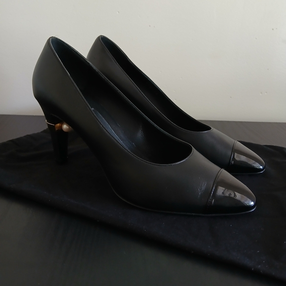 ❌️SOLD❌️Chanel Black Women's Heels - Picture 3 of 6